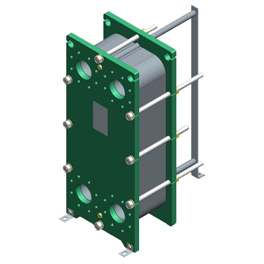 Пластинчатый теплообменник CLEVER CLH100Sв  