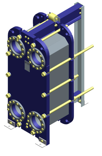 Теплообменник Ридан HH №65 Ду 200-16в  